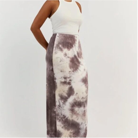DISSH Coco Mauve Tie Dye Maxi Skirt, Size S - Picture 2 of 13
